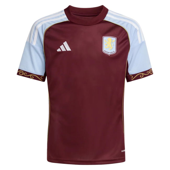 2025-2026 Aston Villa Home Shirt (Kids) (Rogers 27)-SoccerKits Hub | Buy Soccer Jerseys Online